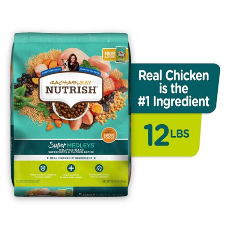 Rachael Ray Nutrish SuperMedleys Wellness Blend Superfoods & Chicken Recipe commercials