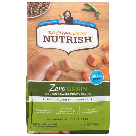 Rachael Ray Nutrish Zero Grain Chicken & Sweet Potato Recipe commercials