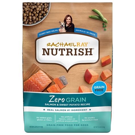 Rachael Ray Nutrish Zero Grain: Salmon & Sweet Potato Recipe commercials