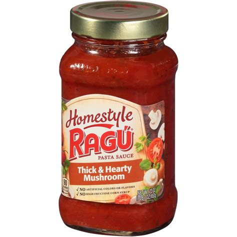 Ragu Homestyle Thick & Hearty Mushroom commercials