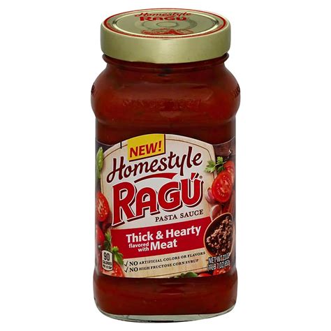 Ragu Homestyle Thick & Hearty Traditional commercials