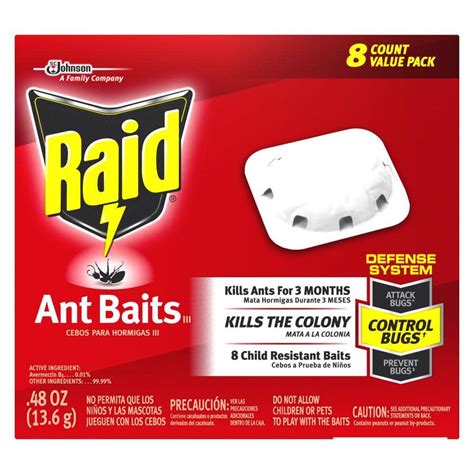 Raid Ant Baits commercials