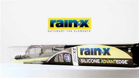 Rain-X Silicone AdvantEdge commercials