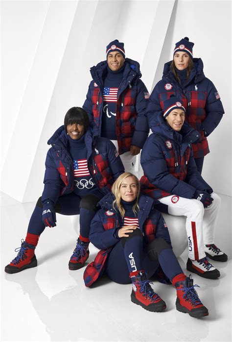 Ralph Lauren Polo Team USA Closing Ceremony Jacket commercials