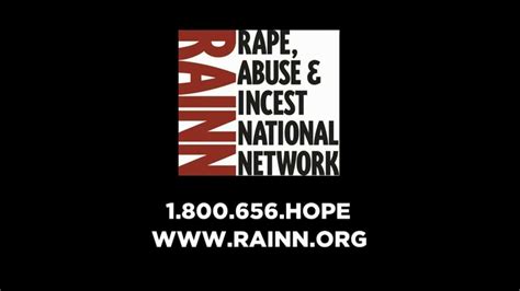 Rape, Abuse & Incest National Network TV Spot, 'Not Alone' created for Rape, Abuse & Incest National Network