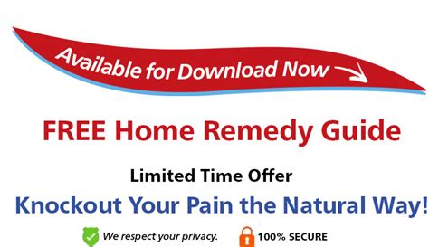 Real Time Pain Relief George's Home Remedy Guide to Natural Pain Relief