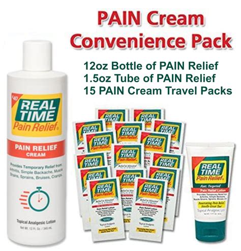 Real Time Pain Relief Lotion logo