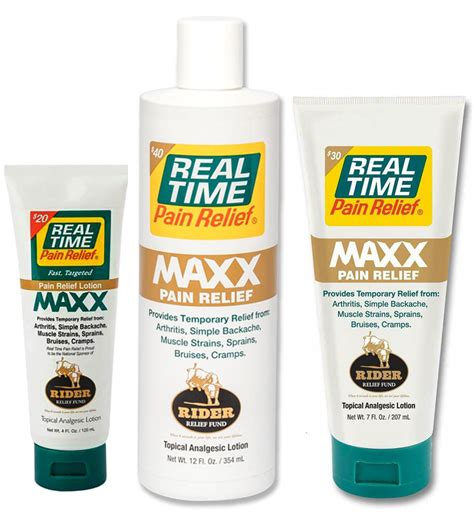 Real Time Pain Relief MAXX Lotion commercials
