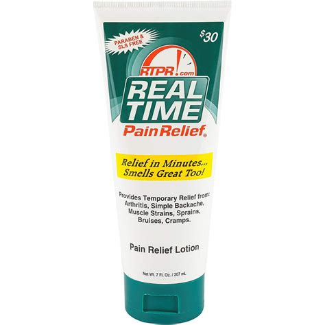 Real Time Pain Relief Pain Relief Cream logo