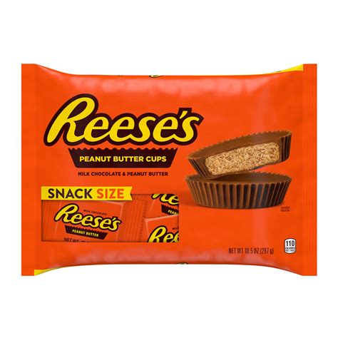 Reese's Crunchy Milk Chocolate Peanut Butter Cups logo