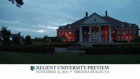 Regent University TV Spot, 'Preview'