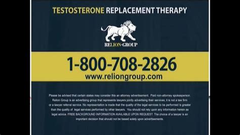 Relion Group TV Spot, 'Testosterone' created for Relion Group