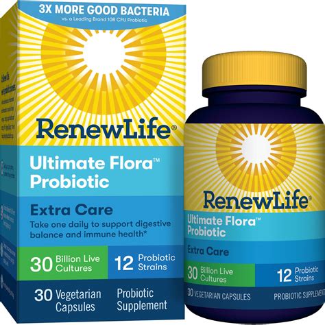 Renew Life Extra Care Probiotic logo