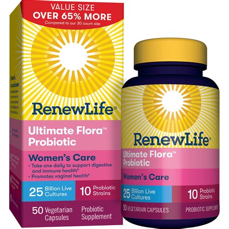 Renew Life Ultimate Flora Probiotic Adult 50+ logo