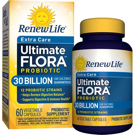 Renew Life Ultimate Flora Probiotic Extra Care logo
