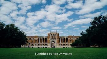 Rice University TV Spot, 'The Hour for Change and Challenge Is Still Here'