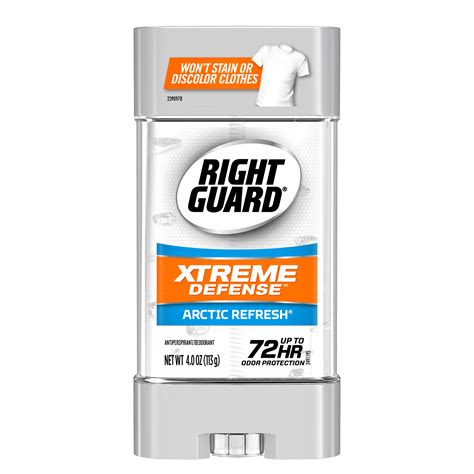 Right Guard Xtreme Clear commercials