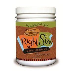 Right Size Health & Nutrition Hunger Smashing Smoothie Leano Cappuccino logo
