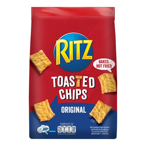 Ritz Crackers Cheddar Toasted Chips logo