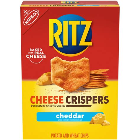 Ritz Crackers Cheese Crispers Cheddar logo