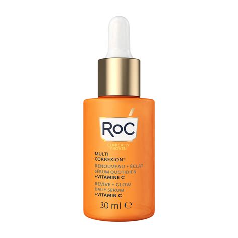 RoC Skin Care Multi Correxion Revive + Glow Daily Serum logo