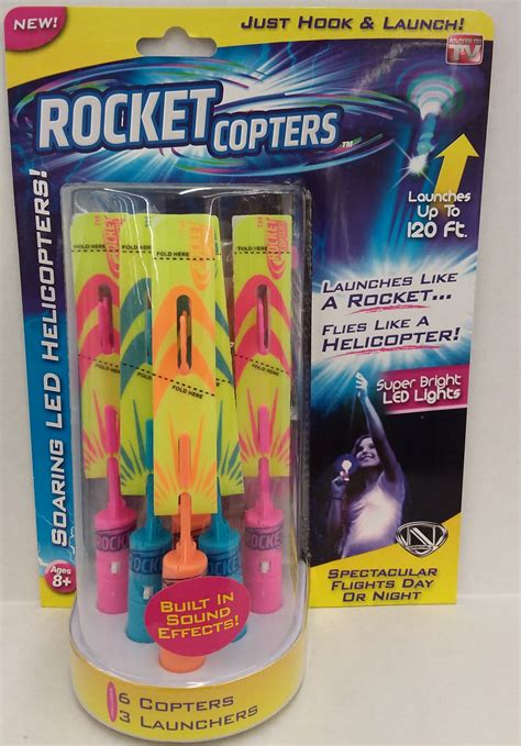 Rocket Copters TV commercial - Two Six-Piece Sets
