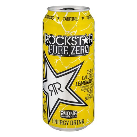 Rockstar Energy Pure Zero Lemonade