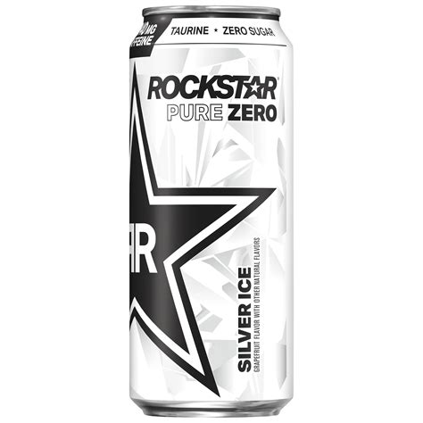 Rockstar Energy Pure Zero Silver Ice logo