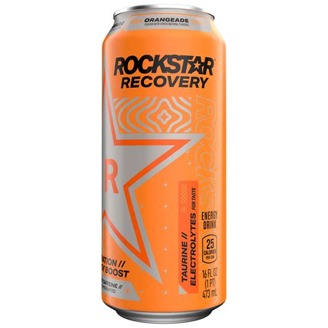Rockstar Energy Recovery Orangeade logo