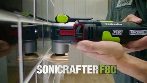 Rockwell Sonicrafter F-Series TV Spot, 'Oscillating Multi-Tools'