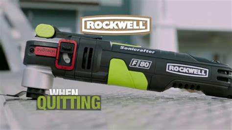 Rockwell Sonicrafter F80 TV Spot, 'Most Powerful Oscillating Multi-Tool'