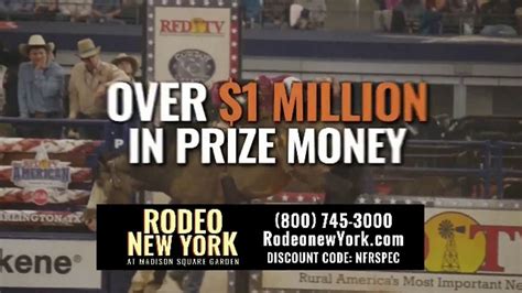 Rodeo New York TV commercial - 2020 Madison Square Garden: 60 Champions