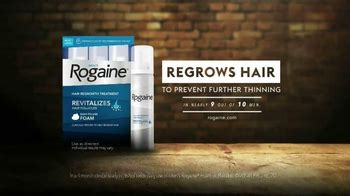 Rogaine Foam TV commercial - Thicker Hair