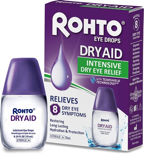 Rohto Dry-Aid Advanced Dry Eye Treatment commercials