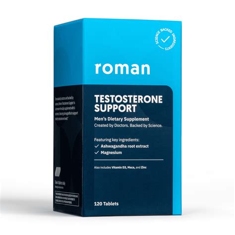 Roman Testosterone Support commercials