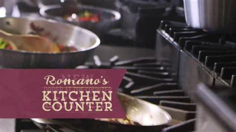 Romanos Kitchen Counter TV commercial - Lunch Menu