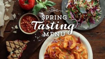 Romanos Macaroni Grill Spring Tasting Menu TV commercial