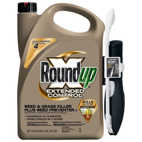 Roundup Weed Killer Extended Control Weed and Grass Killer Wand logo