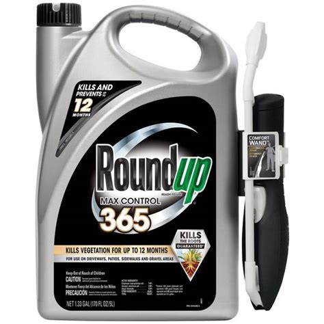 Roundup Weed Killer Ready-to-Use Max Control 365 With Extended Wand
