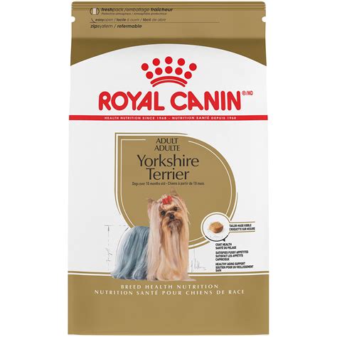 Royal Canin Breed Health Nutrition Yorkshire Terrier Adult Dry Dog Food logo