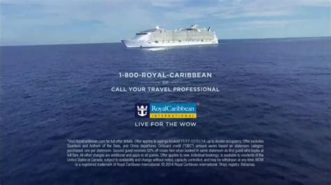 Royal Caribbean Cruise Lines Vow to Wow Sale TV Spot, 'Never Forget' created for Royal Caribbean Cruise Lines