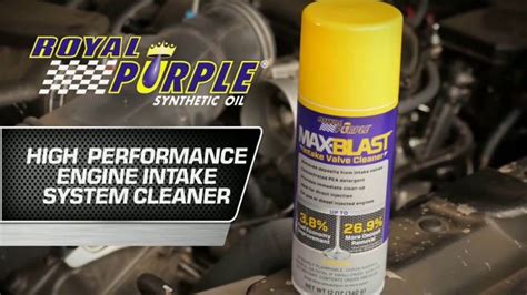 Royal Purple Max-Blast TV commercial - Restore Performance and Fuel Economy
