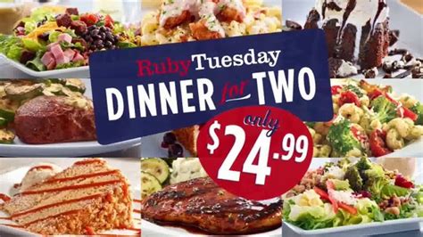 Ruby Tuesday Dinner for Two logo