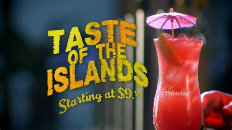 Ruby Tuesday Taste of the Islands TV Spot,