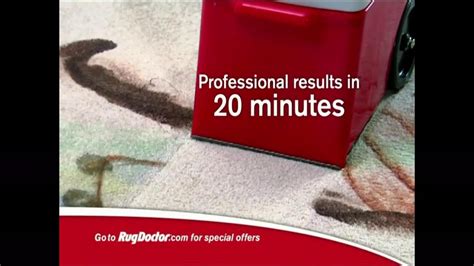 Rug Doctor TV Commercial For New Carpet Look