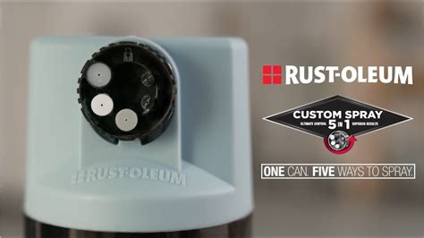 Rust-Oleum Custom Spray 5 in 1 TV commercial - More Choices