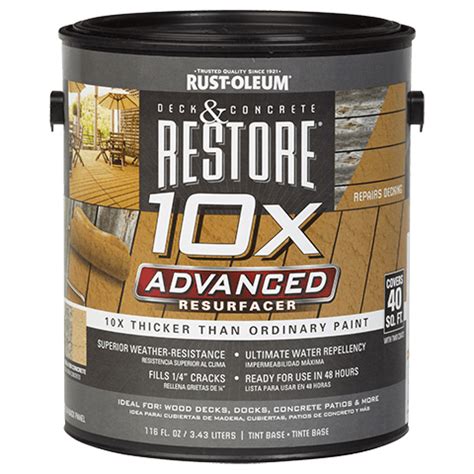 Rust-Oleum Restore 10X Advanced logo