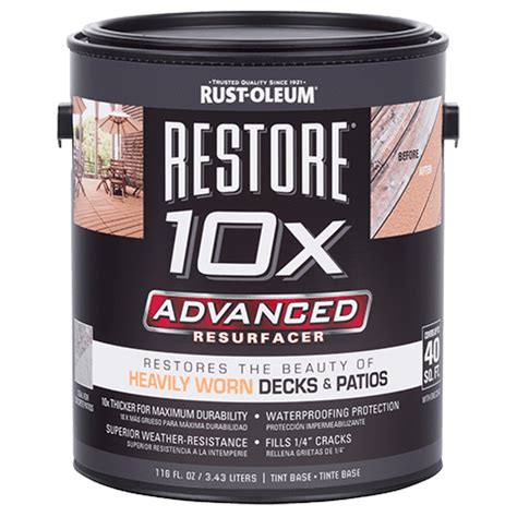 Rust-Oleum Restore 10X logo