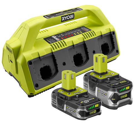 Ryobi One+ 3.0 AH 2-pack Battery and Charger Kit