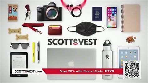 SCOTTeVEST TV commercial - Stuff to Carry: 20% Off